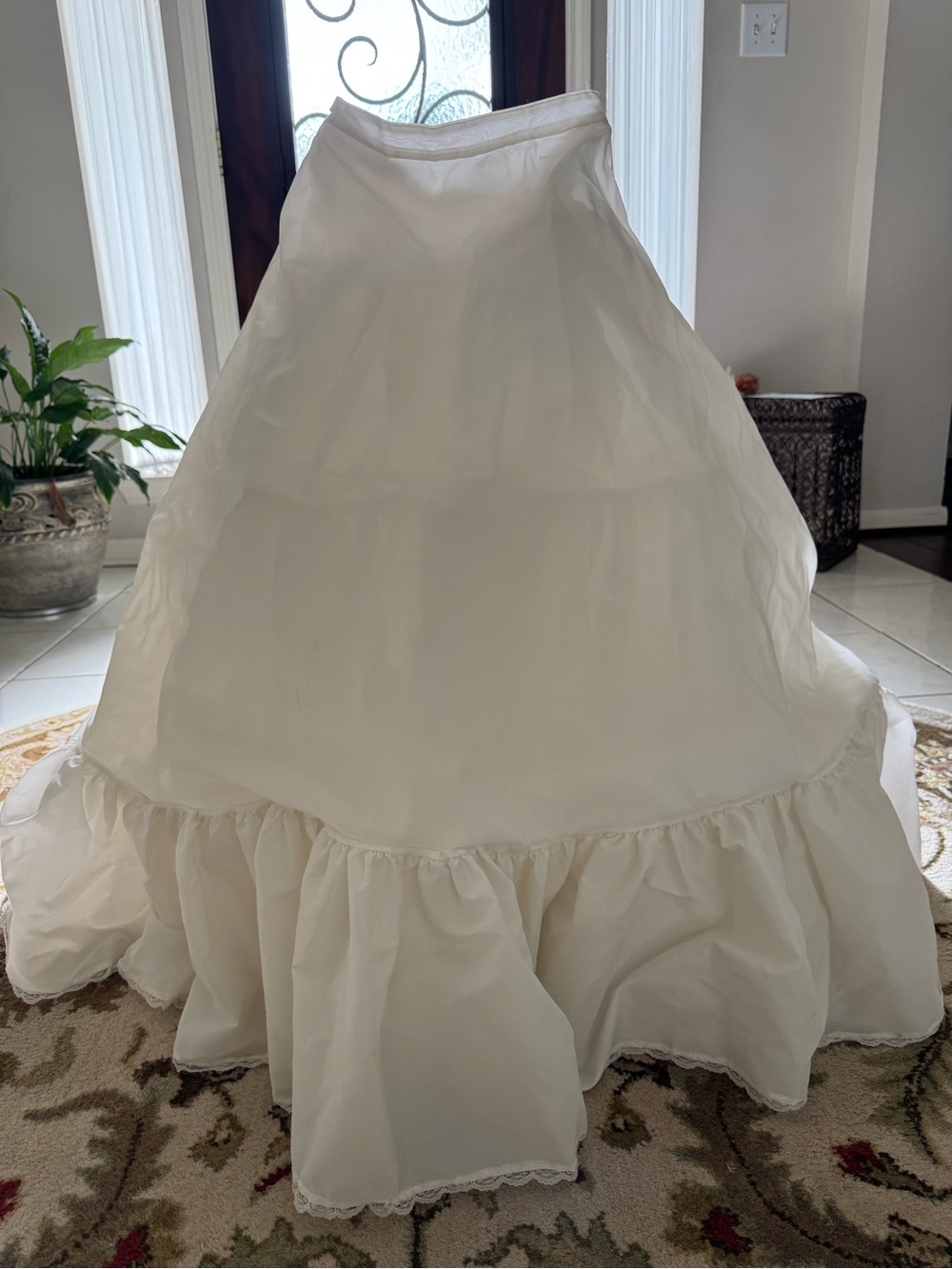 White Crinoline Petticoat Slip